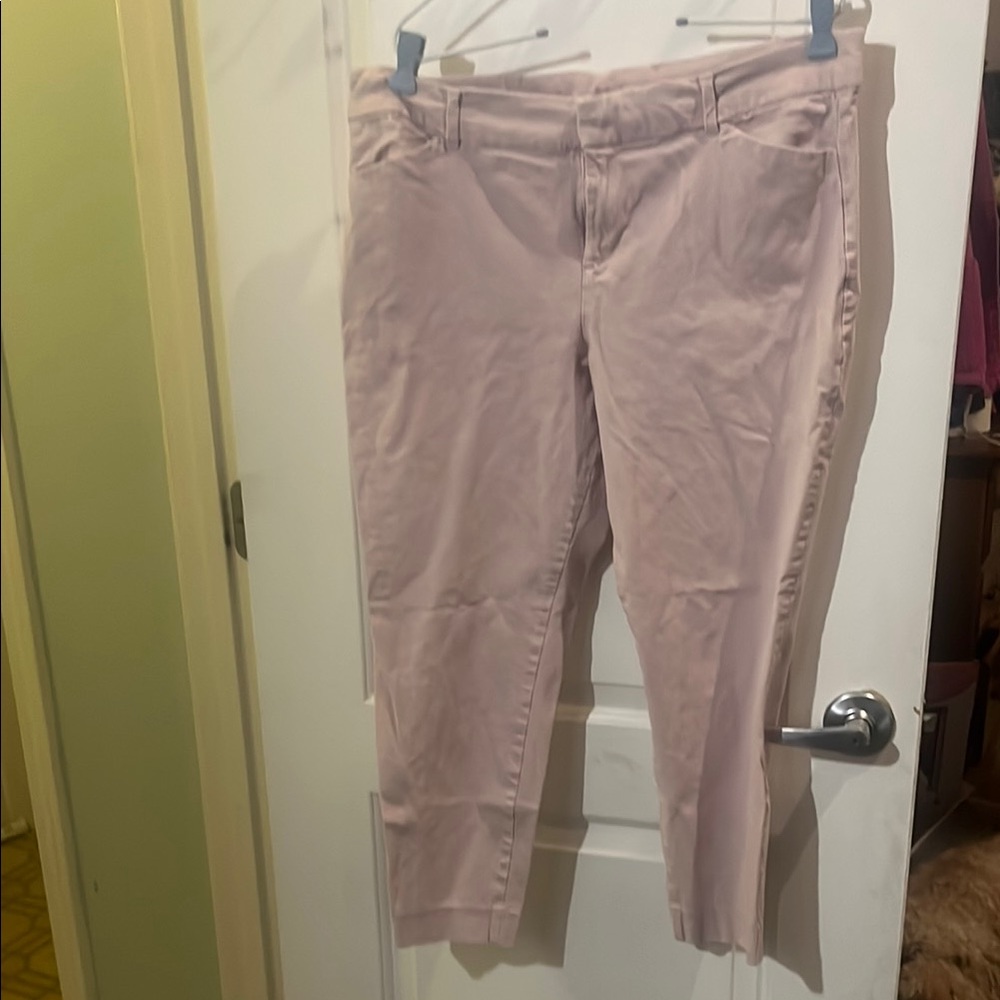Old Navy Soft Pink Pixie Pants